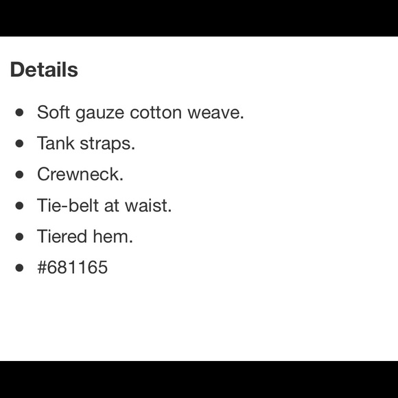 Gauze Cami Midi Dress Navy Blue - Picture 6 of 6